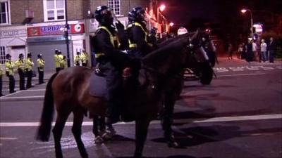 Mounted police