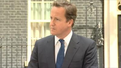 Prime Minister David Cameron