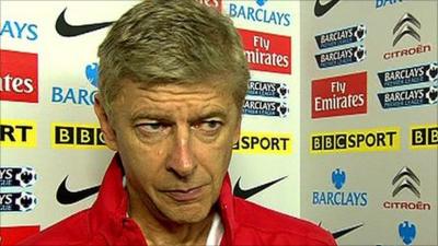 Arsenal boss Arsene Wenger