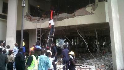 Blast site