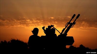 Rebels in Libya
