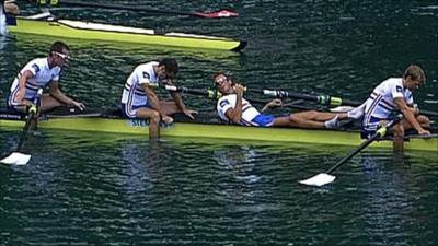 Britain's lightweight men's four