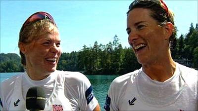 Anna Watkins and Katherine Grainger