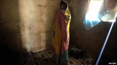 African woman in Libya