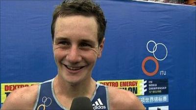 GB triathlete Alistair Brownlee