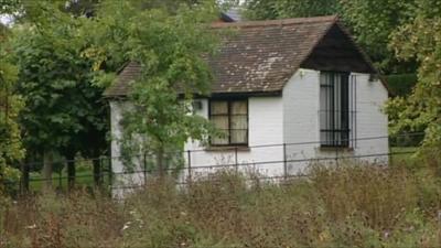 Roald Dahl's hut