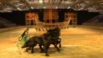Chariot in Ben Hur Live