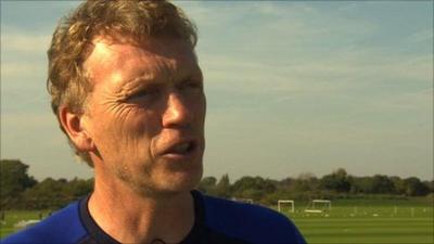 Everton manager David Moyes