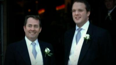 Dr Liam Fox and Adam Werritty