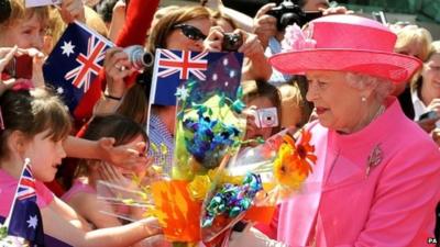 Queen in Australia