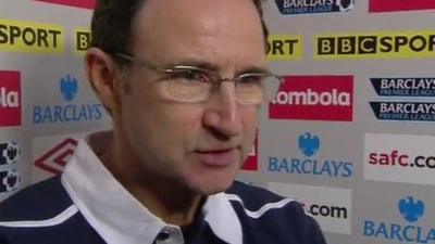 Sunderland manager Martin O'Neill