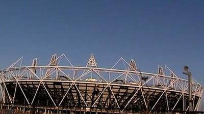 The London 2012 stadium