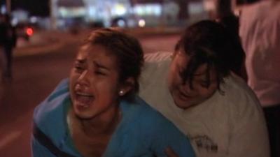 Women crying