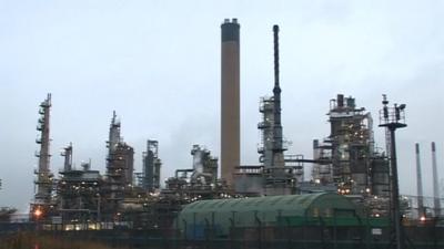 Coryton oil refinery