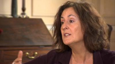 Author Gillian Slovo.