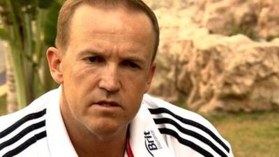 England cricket coach Andy Flower