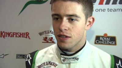 Force India's Paul di Resta