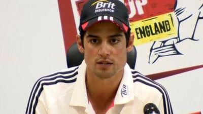 England opener Alastair Cook