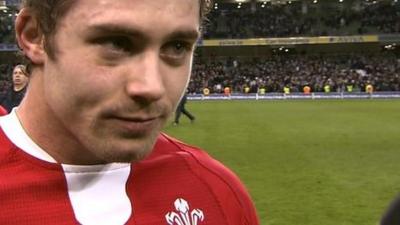 Wales' Leigh Halfpenny