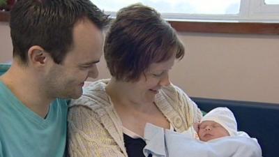 Steve Watson and Sarah Alder with daughter Megan