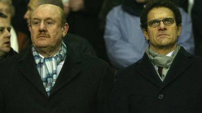 Brian Barwick and Fabio Capello