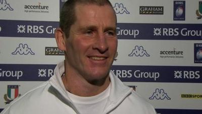 England coach Stuart Lancaster