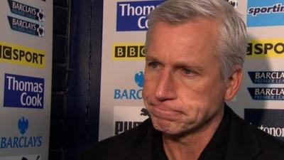 Newcastle boss Alan Pardew