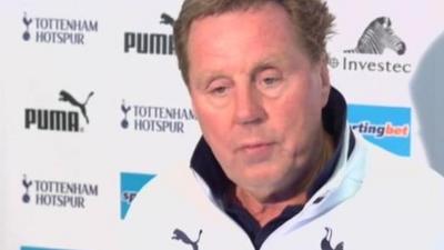 Tottenham boss Harry Redknapp