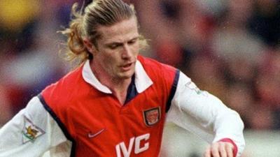 Former Arsenal midfielder Emmanuel Petit