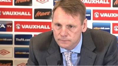 Stuart Pearce - England caretaker manager