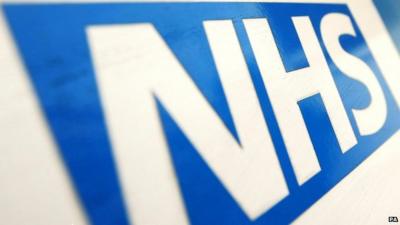 NHS sign