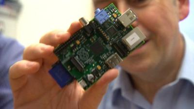 The Raspberry Pi computer
