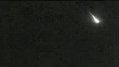 Meteor spotted by Phil Haslett in Whitley Bay