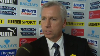 Newcastle boss Alan Pardew