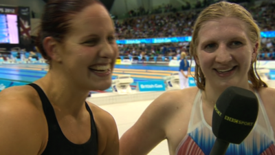 Jo Jackson and Rebecca Adlington