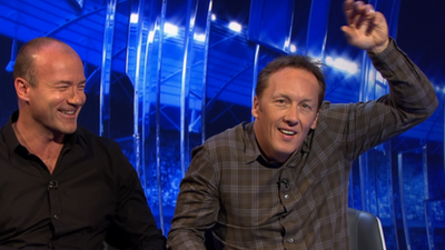 Alan Shearer and Lee Dixon