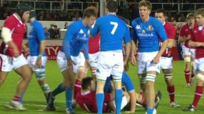 Wales U20 30-23 Italy U20