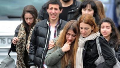 Aftermath of school shootings