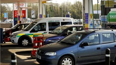 Petrol station