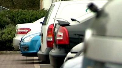 Parked cars