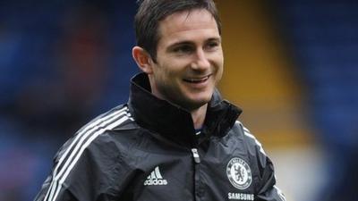 Chelsea midfielder Frank Lampard