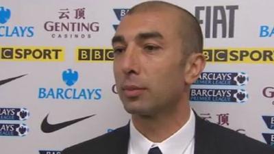 Chelsea caretaker boss Roberto Di Matteo