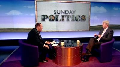 Andrew Neil and Andrew Lansley