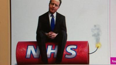 NHS cartoon graphic
