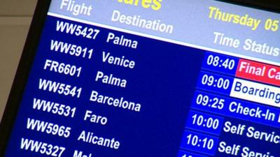 Departure information