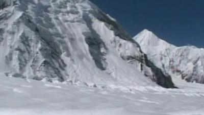 Avalanche in Kashmir