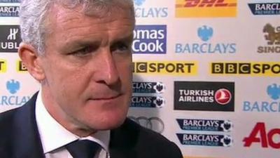 QPR manager Mark Hughes