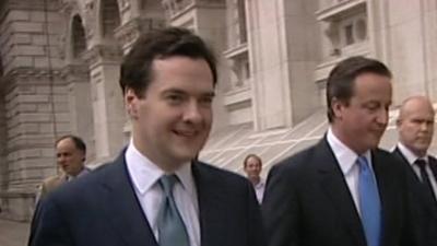 George Osborne and David Cameron