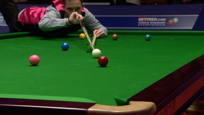 Jamie Jones produces a break of 127