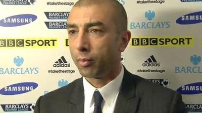 Chelsea interim manager Roberto Di Matteo